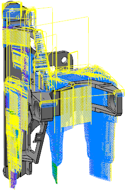 A toolpath with "Detect undercut stock" disabled.